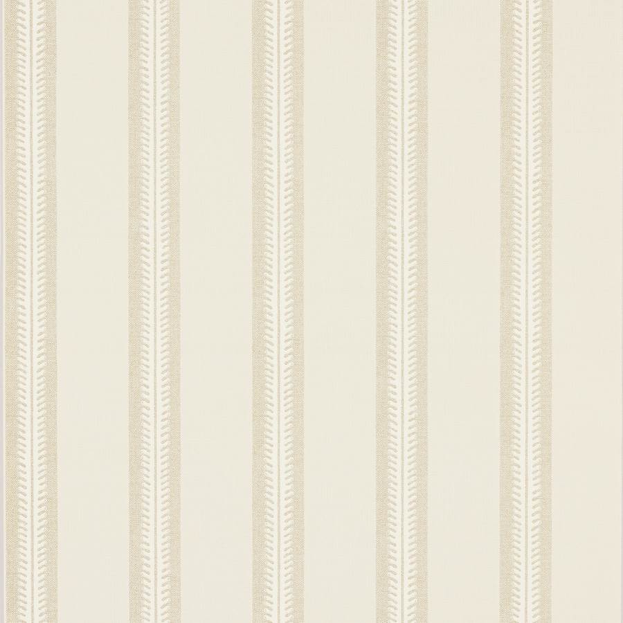 Innis Stripe Wallpaper - White - Jane Churchill
