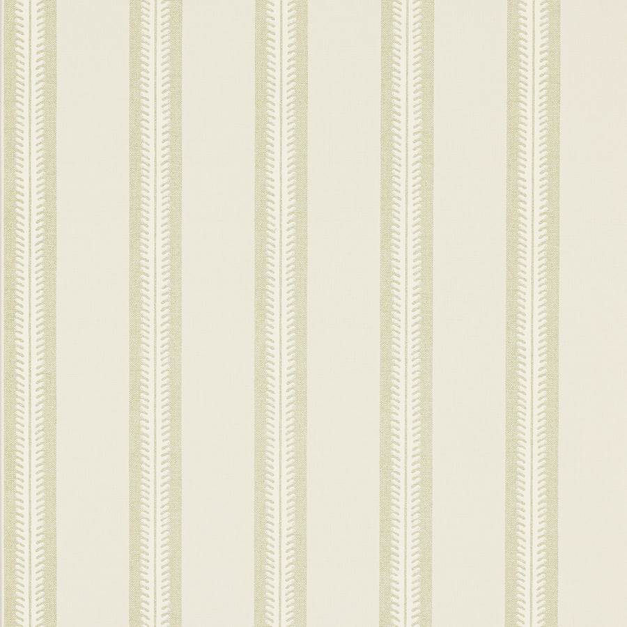 Innis Stripe Wallpaper - Green - Jane Churchill