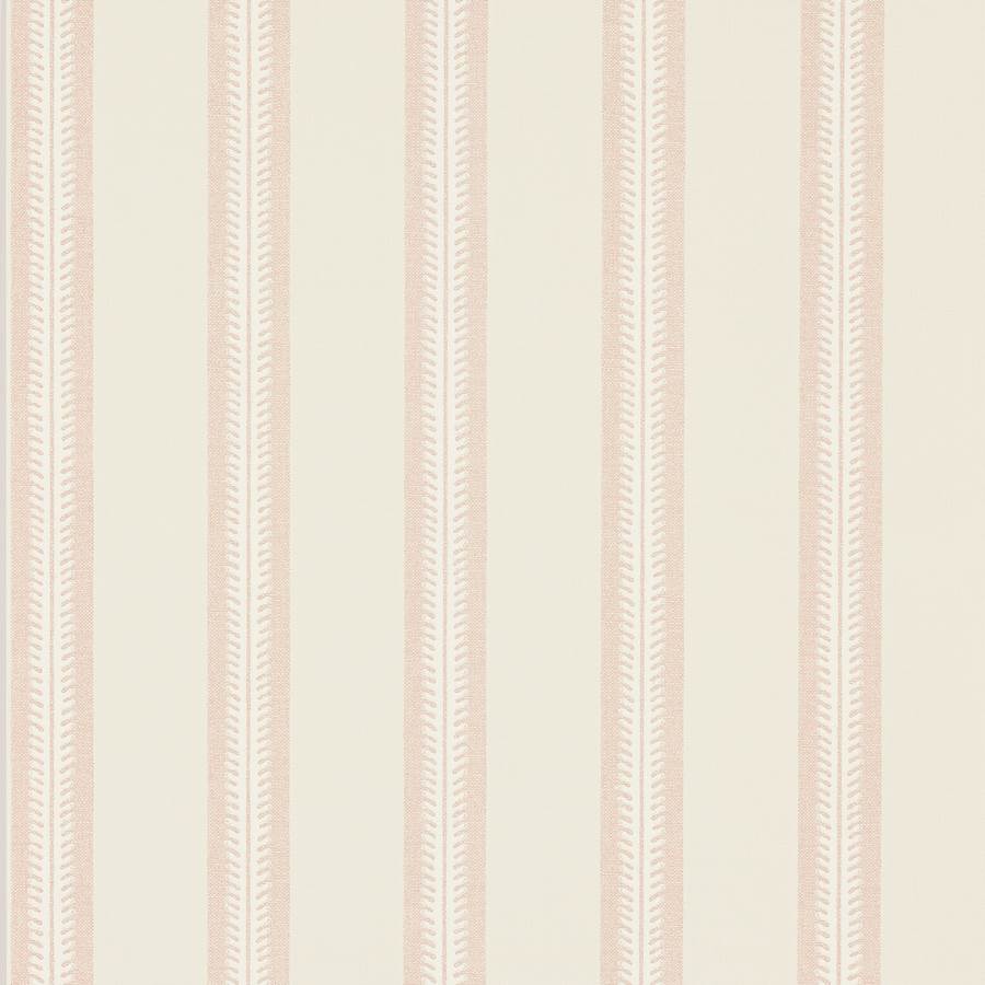 Innis Stripe Wallpaper - Pink - Jane Churchill