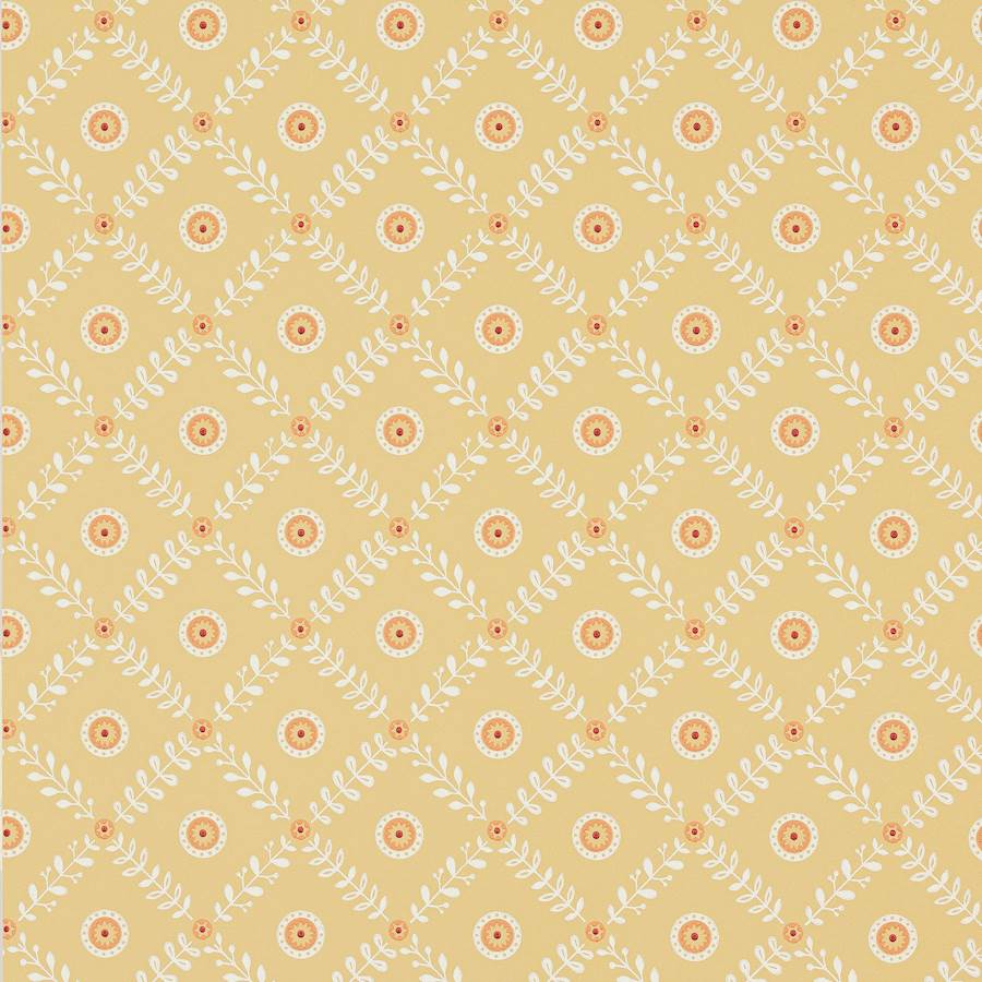 Payton Wallpaper - Yellow - Jane Churchill