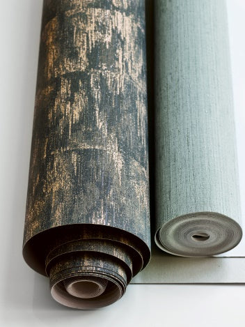 Klint Wallpaper - Teal - Colefax & Fowler - Jane Churchill