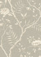 Jasper Peony Wallpaper - Gray - Lewis & Wood