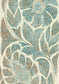 Kashmiri Crewel Ginger Fabric - Lewis & Wo