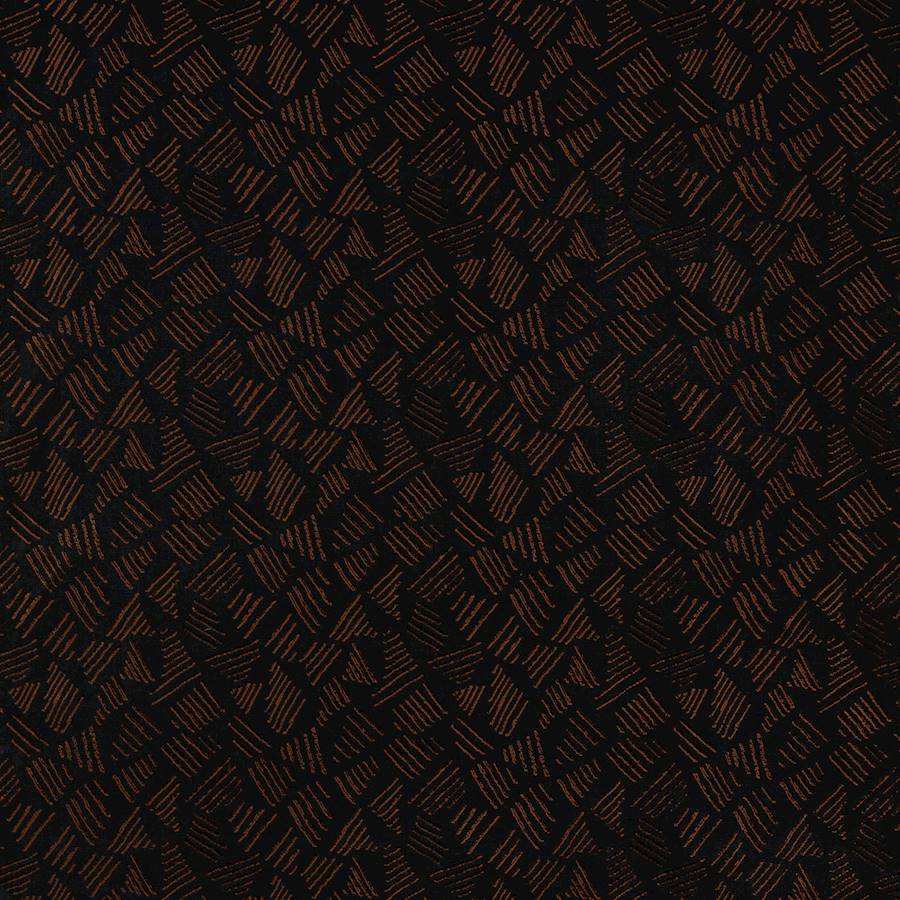 Kuba Fabric - Brown - Larsen