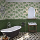 Toile De Jouy Wallpaper in Fern Green - Lucie Annabel