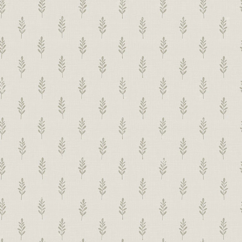 Rowan Wallpaper in Natural - Lucie Annabel