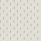 Rowan Wallpaper in Smokey Green on Cream - Lucie Annabel