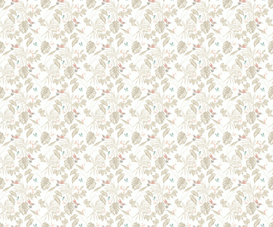 Hummingbird Wallpaper - Oyster - Ohpopsi