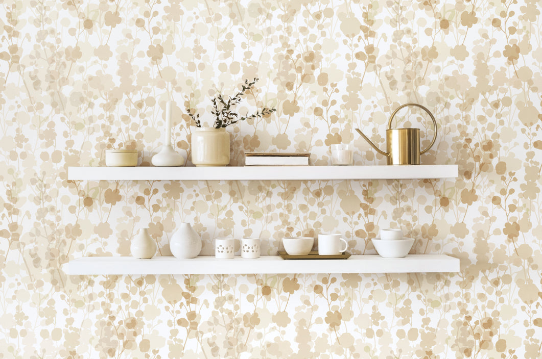 Blossom Wallpaper - Almond - Ohpopsi