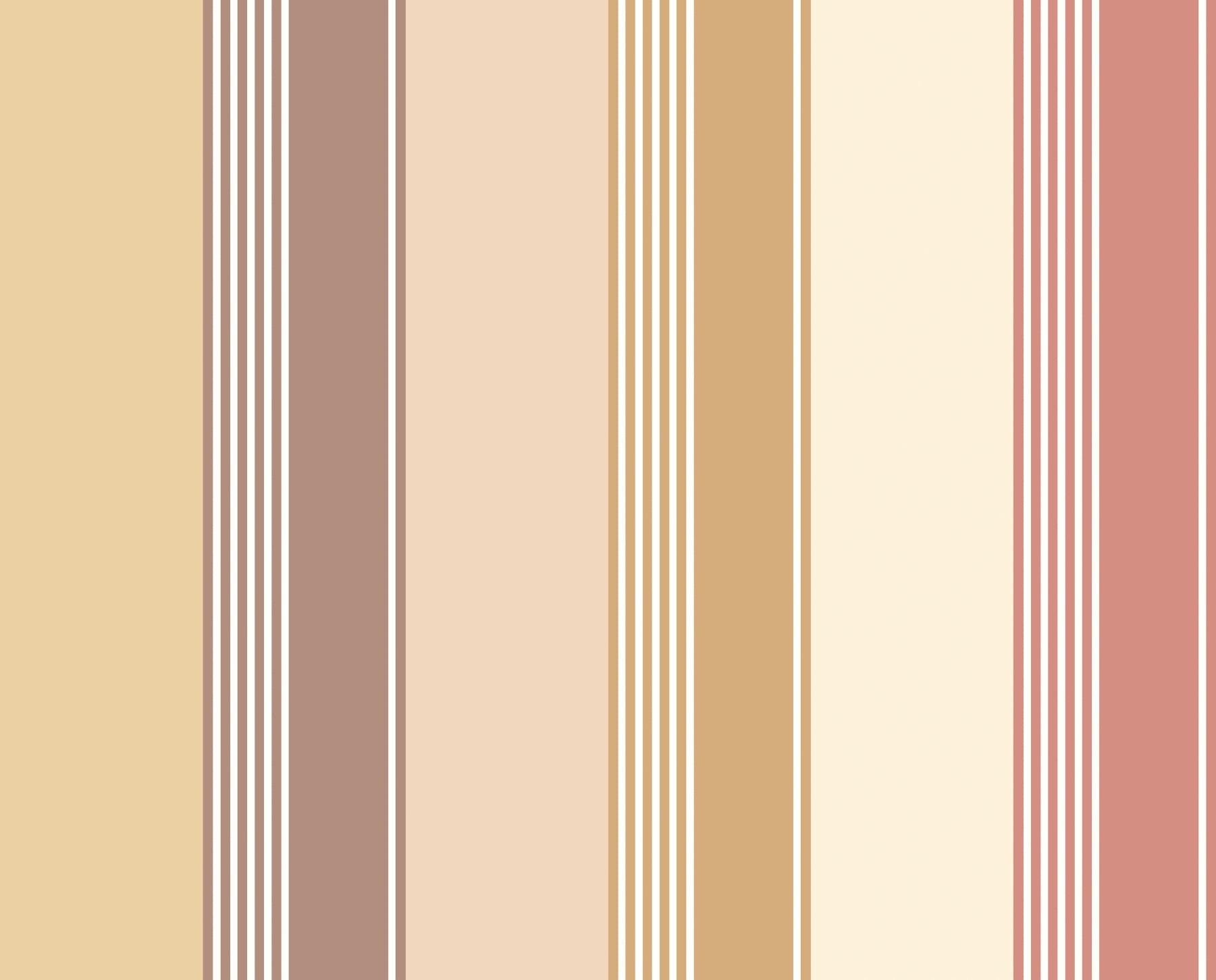 Multi Stripe Wallpaper - Amber Mix - Ohpopsi