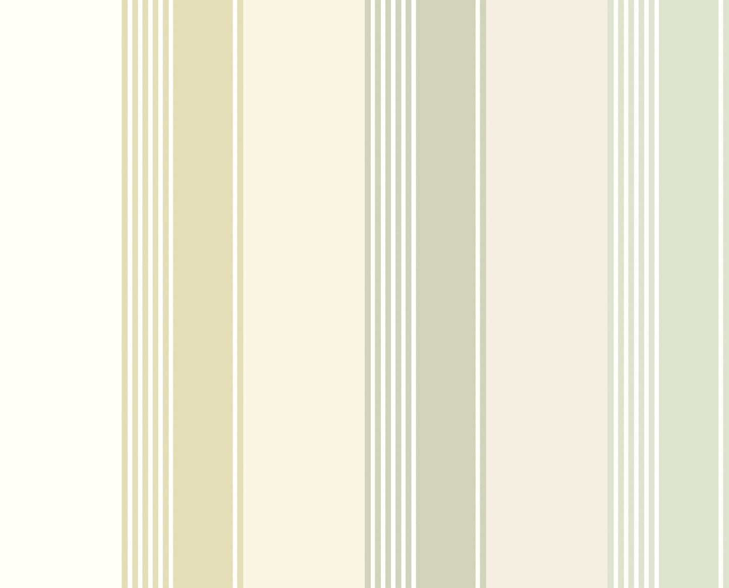 Multi Stripe Wallpaper - Pistachio Mix - Ohpopsi