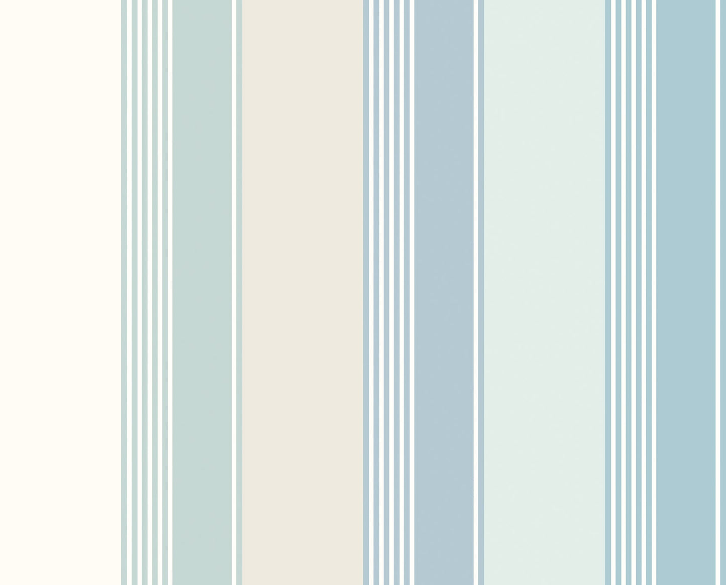 Multi Stripe Wallpaper - Wild Water - Ohpopsi