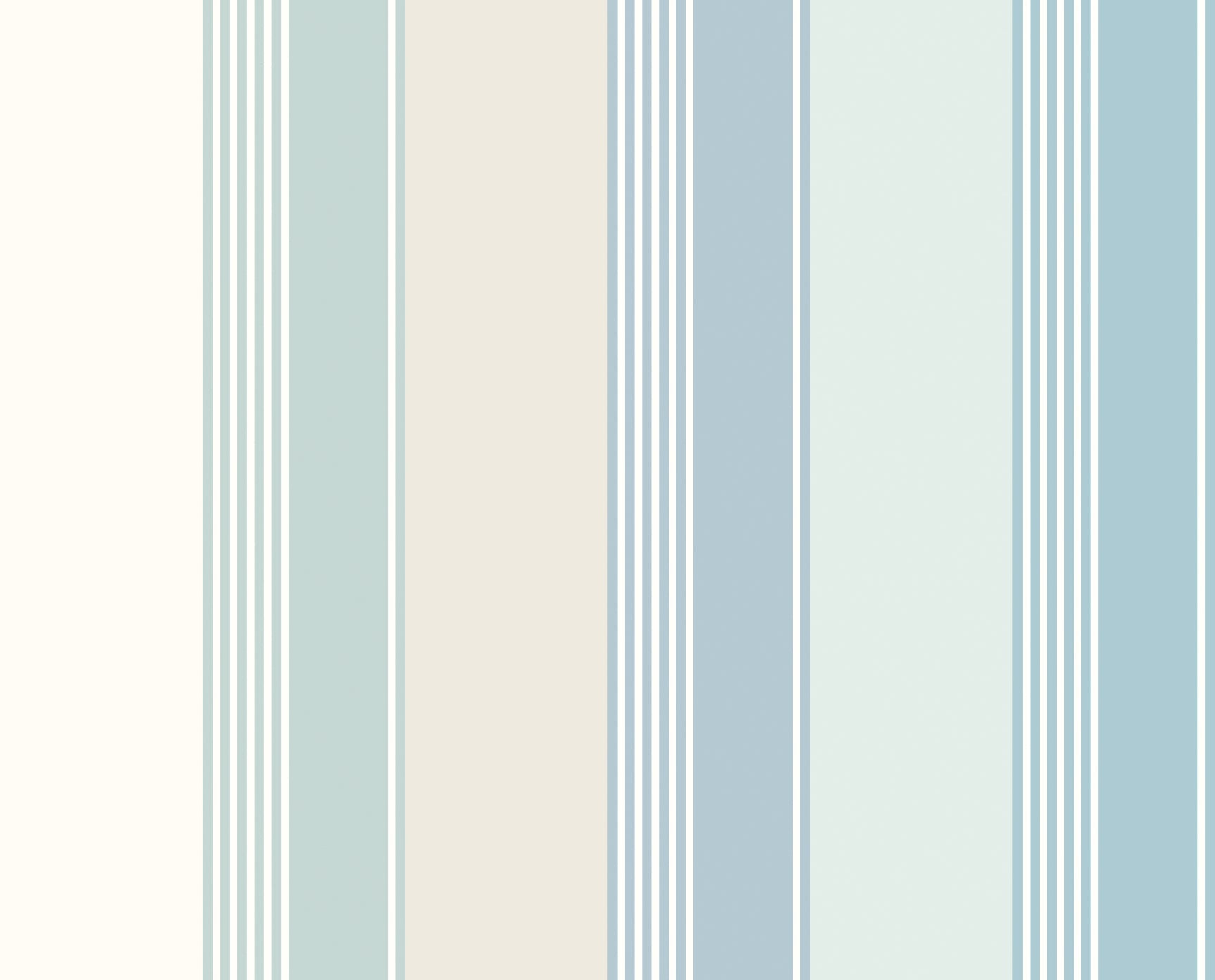 Multi Stripe Wallpaper - Wild Water - Ohpopsi