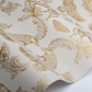 Dipped - Moonlight Wallpaper - Cream / Gold - The Graduate Collection