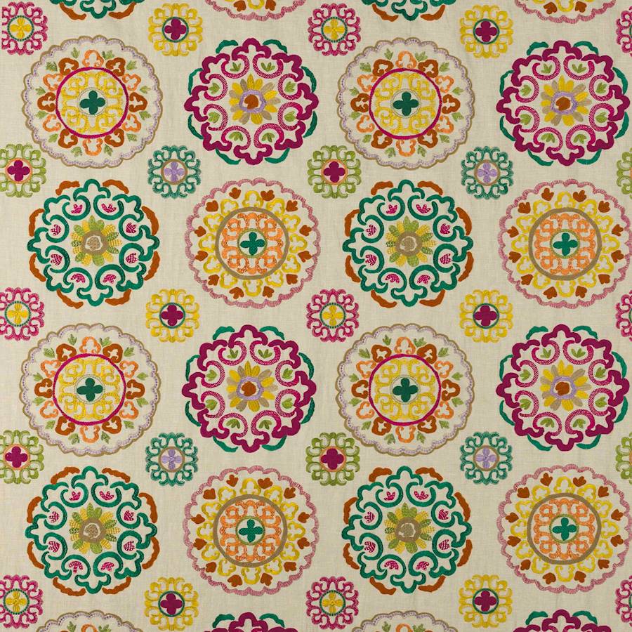 Margaux Fabric - Multicolor - Manuel Canovas