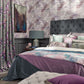 Monet Dusty Rose Wide-Width Room Wallpaper