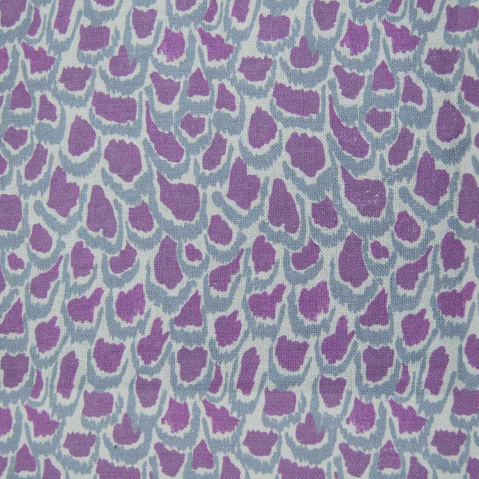 Nada Print Grape Fabric