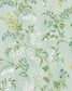 Almora Wallpaper	- Teal - Nina Campbell