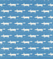 Midi Fox Fabric - Denim