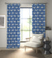 Midi Fox Room Fabric - Denim