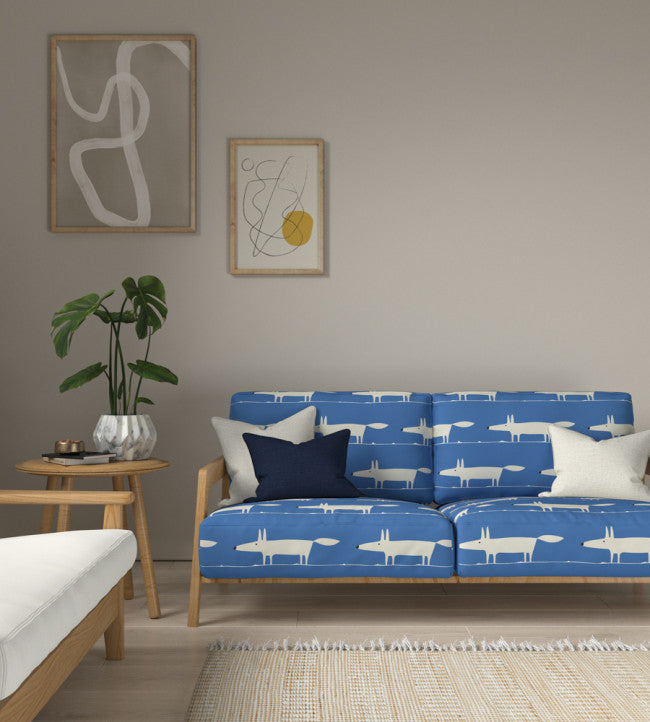 Midi Fox Room Fabric - Denim