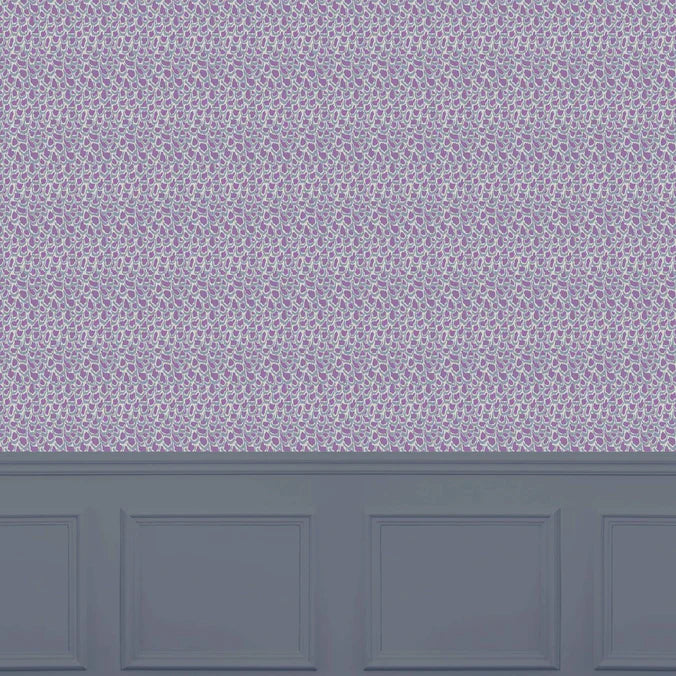 Nada Grape Wide-Width Room Wallpaper