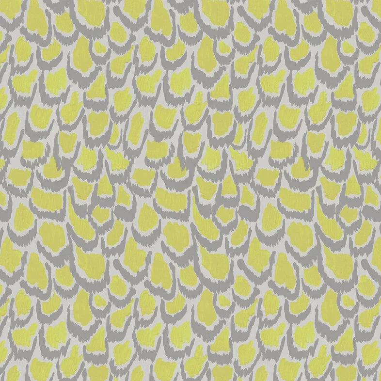 Nada Lime Wide-Width Wallpaper