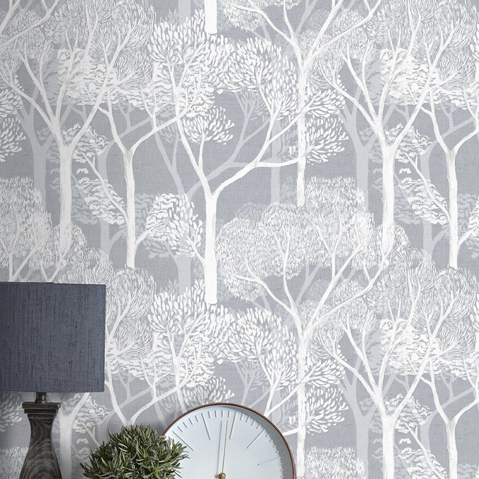 Nippon Damask Sapphire Wide-Width Room Wallpaper