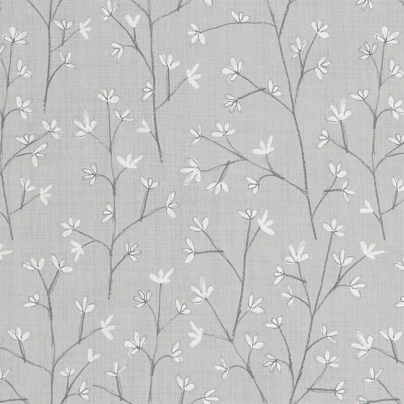 Ophelia Dove Wide-Width Wallpaper