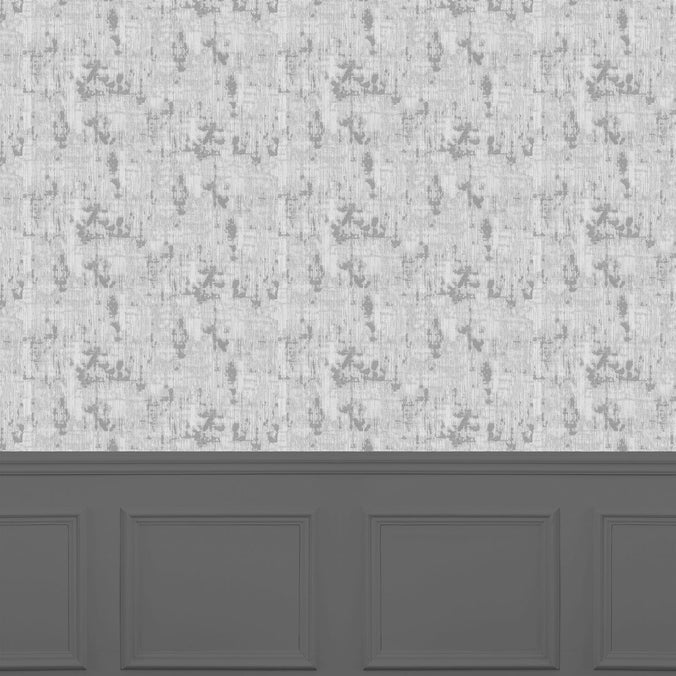 Orta Steel Wide-Width Room Wallpaper