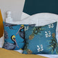 Pelicans Cushion - Harbour Blue - Petronella Hall