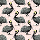 Pelican Wallpaper - Petal Pink - Petronella Hall