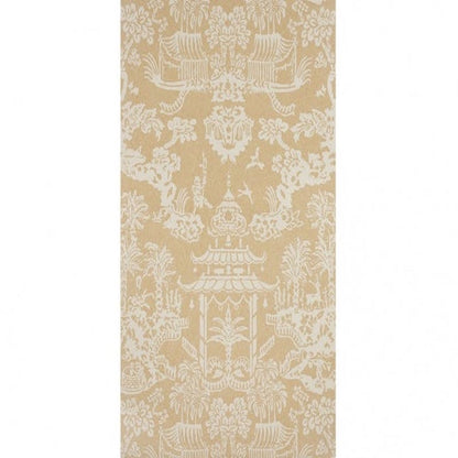 Lhasa Paper Tan Wallpaper - Brunschwig & Fils