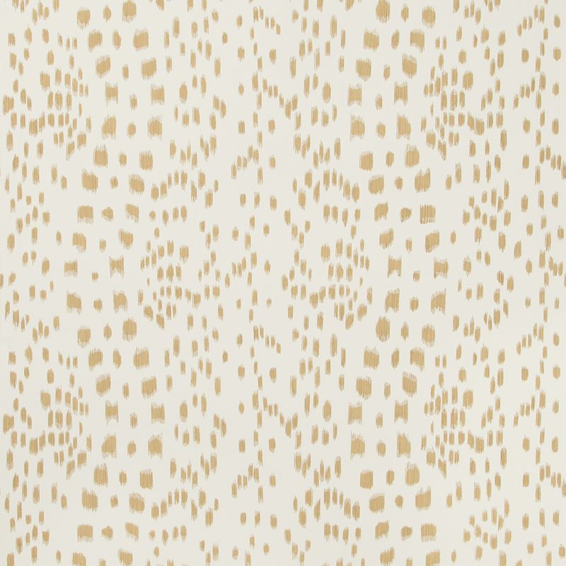 Les Touches Sand Wallpaper - Brunschwig & Fils