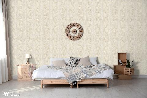 Les Touches Sand Wallpaper - Brunschwig & Fils