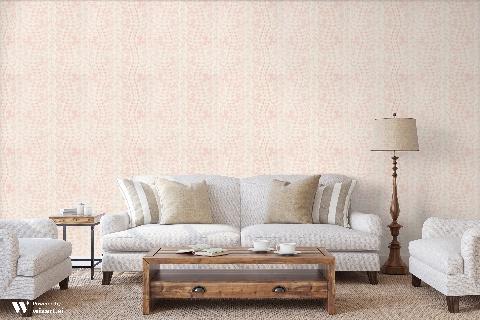 Les Touches Petal Wallpaper - Brunschwig & Fils