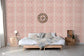 Les Touches Red Wallpaper - Brunschwig & Fils