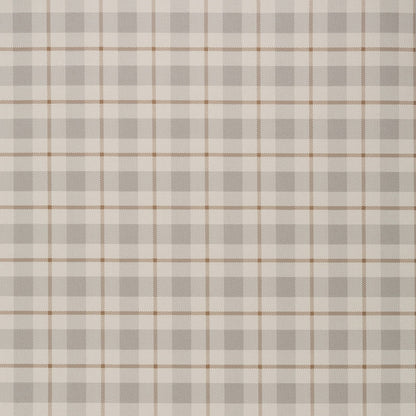 Brunschwig Plaid Dove/Mocha Wallpaper - Brunschwig & Fils