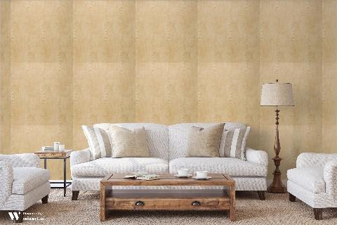 Wood Tan Wallpaper - Brunschwig & Fils