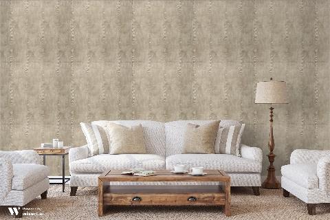 Wood Bark Wallpaper - Brunschwig & Fils