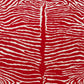 Le Zebre Red Wallpaper - Brunschwig & Fils