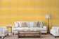 Le Zebre Saffron Wallpaper - Brunschwig & Fils