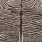 Le Zebre Brown Wallpaper - Brunschwig & Fils