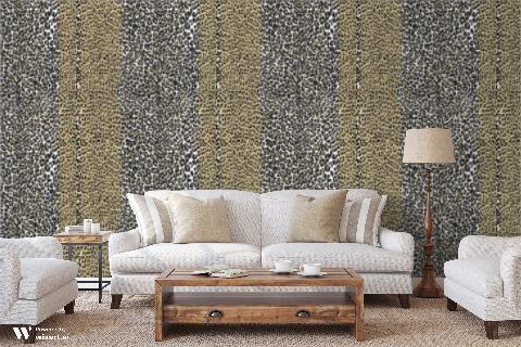 Leopard Beige Wallpaper - Brunschwig & Fils