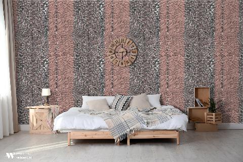 Leopard Rose Wallpaper - Brunschwig & Fils