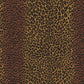 Leopard Chocolate Wallpaper - Brunschwig & Fils