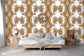 Coppelia Tobacco Wallpaper - Brunschwig & Fils