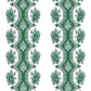 Coppelia Emerald Wallpaper - Brunschwig & Fils