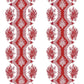 Coppelia Red Wallpaper - Brunschwig & Fils