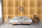 Kiko Gold Wallpaper - Brunschwig & Fils